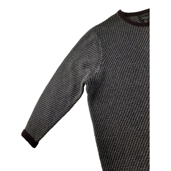 Nordstrom Mens Shop Men's Purple Multicolor Knit Wool Cashmere Blend Sweater XXL - Picture 2 of 6